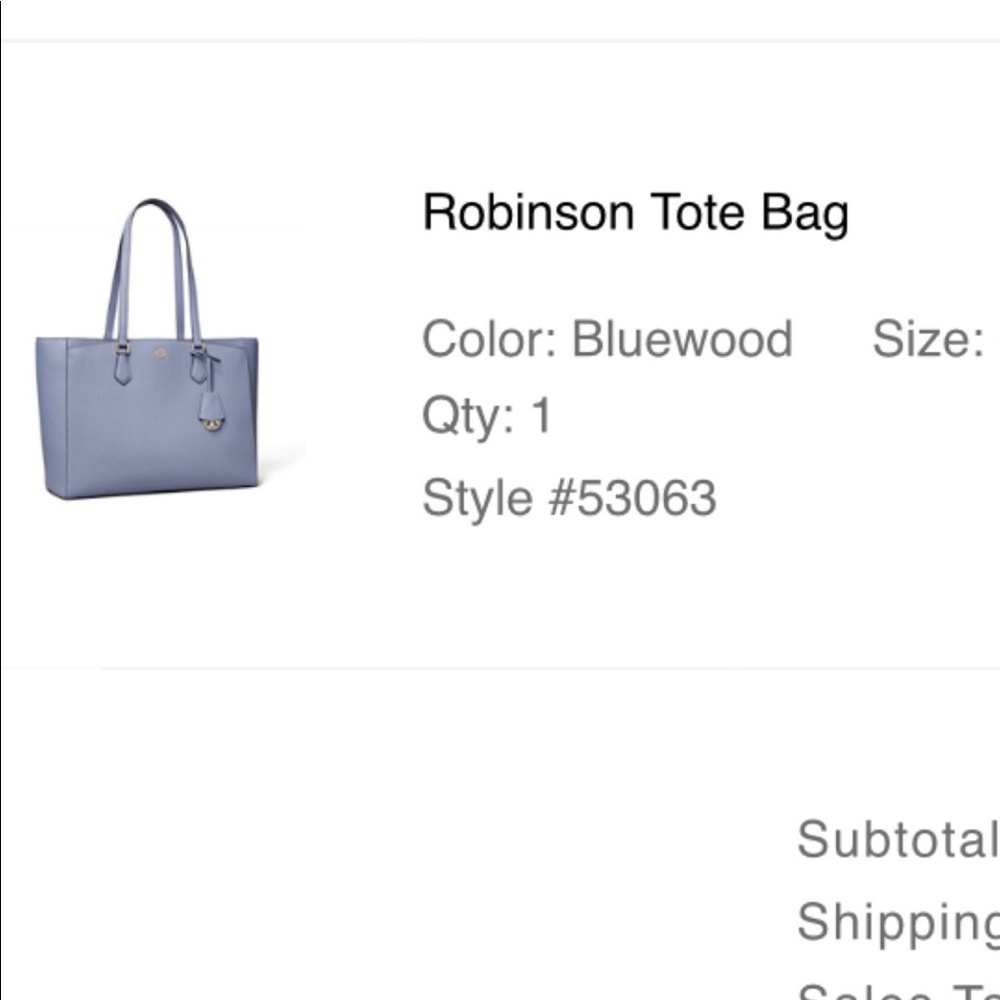 Tory Burch Robinson Tote Bag